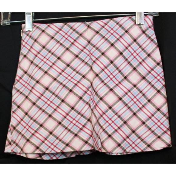 2008 Gymboree Winter Snowflake Shirt Skort Set sz 5 8 Rhinestone Plaid Holiday - Picture 15 of 16